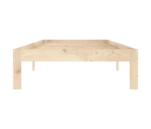 Gultas Rāmis, Priedes Masīvkoks, 90X200 Cm Vidaxl