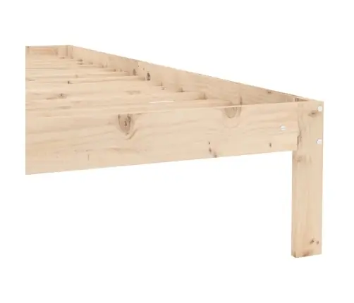 Gultas Rāmis, Priedes Masīvkoks, 90X200 Cm Vidaxl
