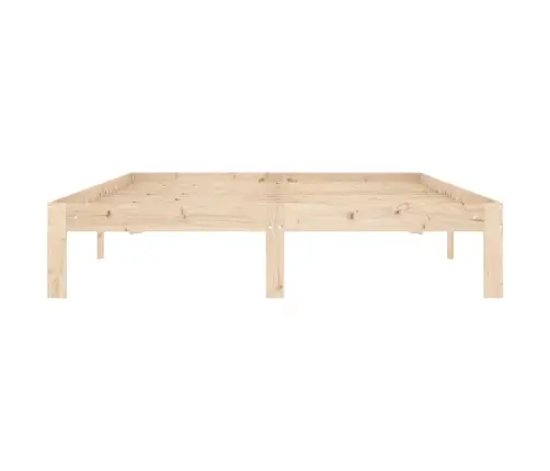 Voodiraam, Täismännipuit, 140 X 200 Cm