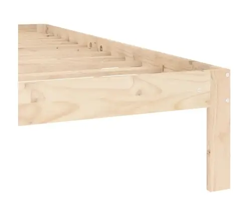 Voodiraam, Täismännipuit, 140 X 200 Cm