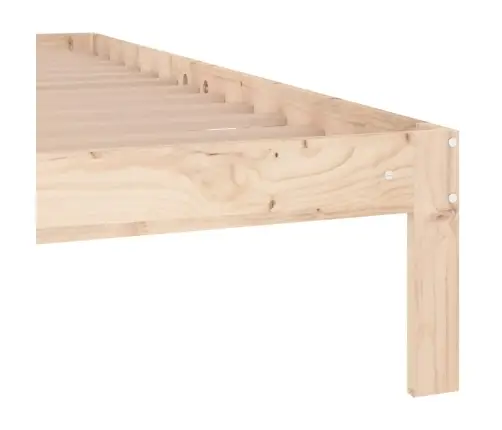 Gultas Rāmis, Masīvkoks, 150X200 Cm, Liels, Divvietīgs Vidaxl
