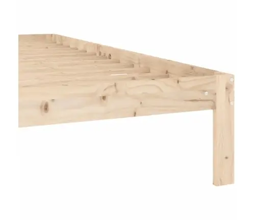 Gultas Rāmis, Priedes Masīvkoks, 160X200 Cm Vidaxl