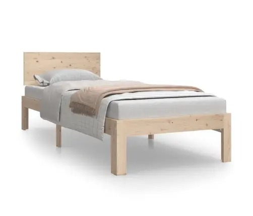 Voodiraam, Männipuit, 75 X 190 Cm