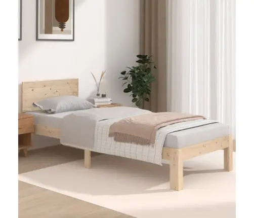 Voodiraam, Männipuit, 75 X 190 Cm