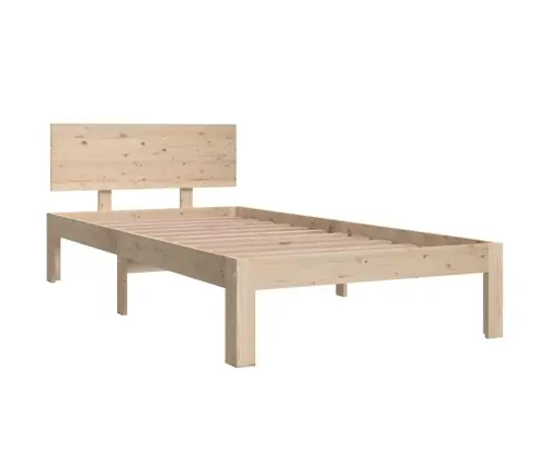 Voodiraam, Täismännipuit, 90 X 190 Cm