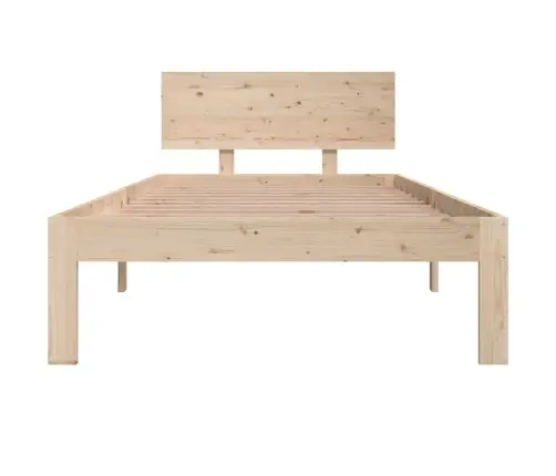 Voodiraam, Täismännipuit, 90 X 190 Cm