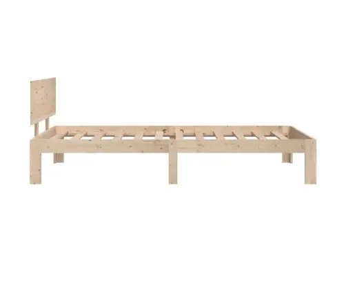 Voodiraam, Täismännipuit, 90 X 190 Cm