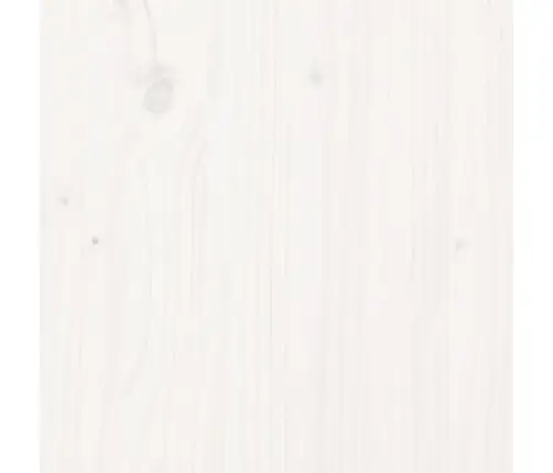 Voodiraam, Valge, Täismännipuit, 90 X 190 Cm