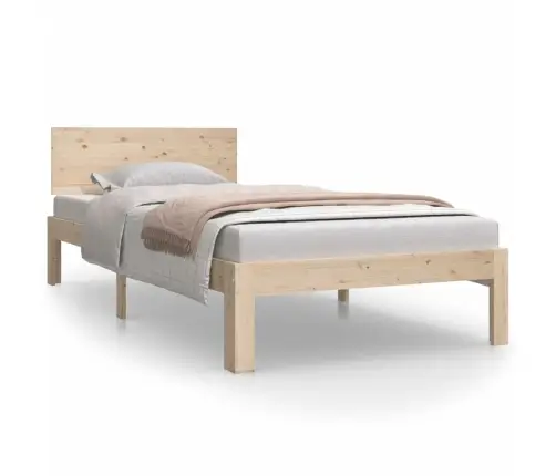 Lovos Rėmas, 90X200 cm Pušies Medienos Masyvas