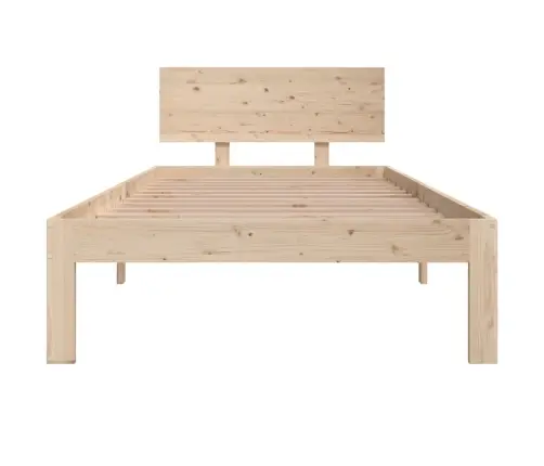 Lovos Rėmas, 90X200 cm Pušies Medienos Masyvas