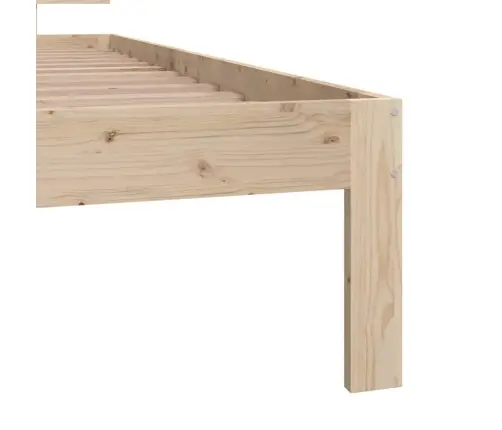 Lovos Rėmas, 90X200 cm Pušies Medienos Masyvas