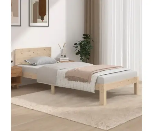 Lovos Rėmas, 90X200 cm Pušies Medienos Masyvas