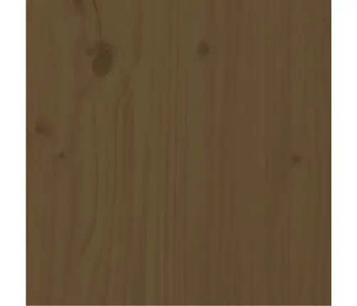 Gultas Rāmis, Medus Brūns, Priedes Masīvkoks, 90X200 Cm Vidaxl