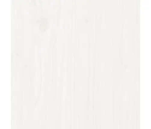 Gultas Rāmis, Balts, Priedes Masīvkoks, 120X200 Cm Vidaxl