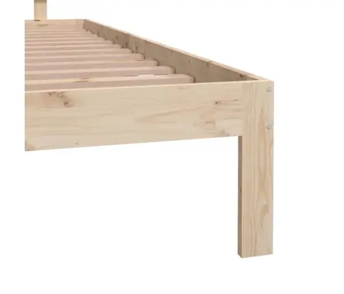 Gultas Rāmis, Masīvkoks, 150X200 Cm, Liels, Divvietīgs Vidaxl