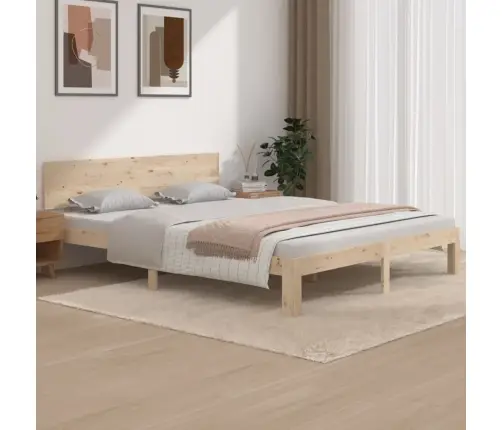 Voodiraam, Männipuit, 160 X 200 Cm