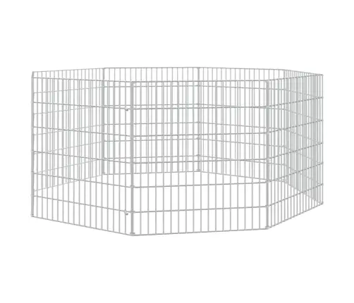 Aptvaras Gyvūnams, 8 Segmentai, 54X60cm Galvanizuota Geležis