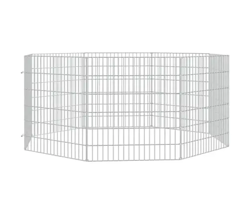 Aptvaras Gyvūnams, 8 Segmentai, 54X60cm Galvanizuota Geležis