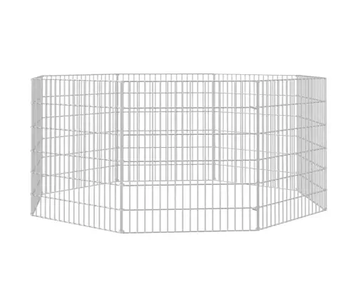 Aptvaras Gyvūnams, 8 Segmentai, 54X60cm Galvanizuota Geležis
