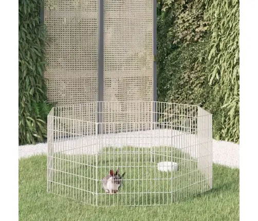 Aptvaras Gyvūnams, 8 Segmentai, 54X60cm Galvanizuota Geležis