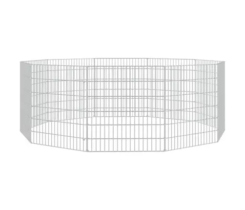 Loomade Aedik 10 Paneeli 54X60 Cm Tsingitud Raud