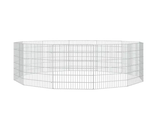 Loomade Aedik 12 Paneeli 54X60 Cm Tsingitud Raud