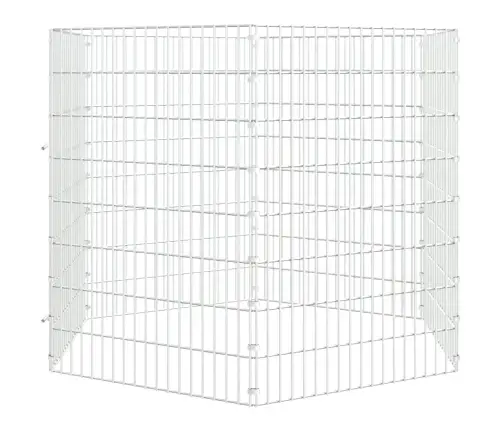 Dzīvnieku Sētiņa, 6 Paneļi, 54X80 Cm, Cinkota Dzelzs Vidaxl