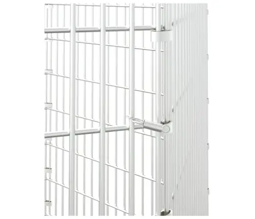 Dzīvnieku Sētiņa, 6 Paneļi, 54X80 Cm, Cinkota Dzelzs Vidaxl