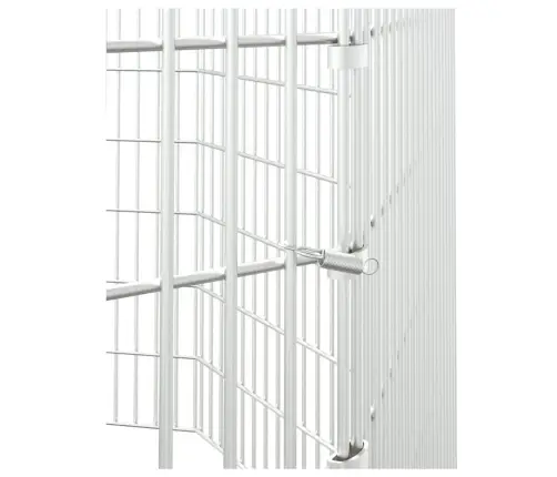 Dzīvnieku Sētiņa, 8 Paneļi, 54X80 Cm, Cinkota Dzelzs Vidaxl