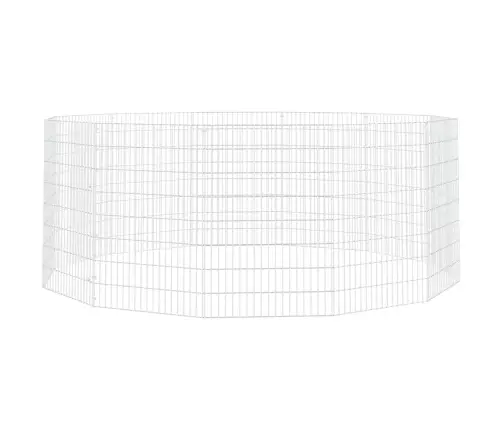 Dzīvnieku Sētiņa, 12 Paneļi, 54X80 Cm, Cinkota Dzelzs Vidaxl