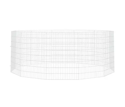 Dzīvnieku Sētiņa, 12 Paneļi, 54X80 Cm, Cinkota Dzelzs Vidaxl