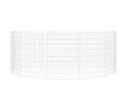 Dzīvnieku Sētiņa, 12 Paneļi, 54X80 Cm, Cinkota Dzelzs Vidaxl