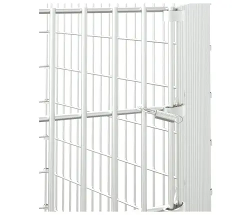 Loomade Aedik 6 Paneeli 54X100 Cm Tsingitud Raud