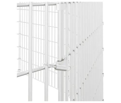 Loomade Aedik 10 Paneeli 54X100 Cm Tsingitud Raud