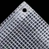 Brezenta Pārklājs, Smalki Austs, 140 G/M², 3X3 M, Balts Vidaxl