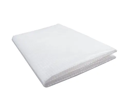 Brezenta Pārklājs, Smalki Austs, 140 G/M², 4X8 M, Balts Vidaxl