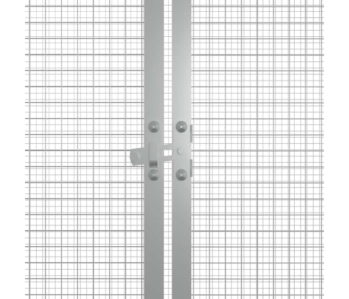 Vistu Būris, Antracītpelēks, 200X91X100 Cm, Cinkots Tērauds Vidaxl