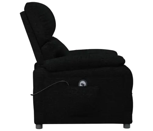 Püsti Tõusmist Toetav Tugitool, Must, Kangas