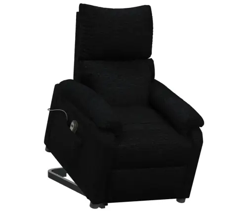 Püsti Tõusmist Toetav Tugitool, Must, Kangas