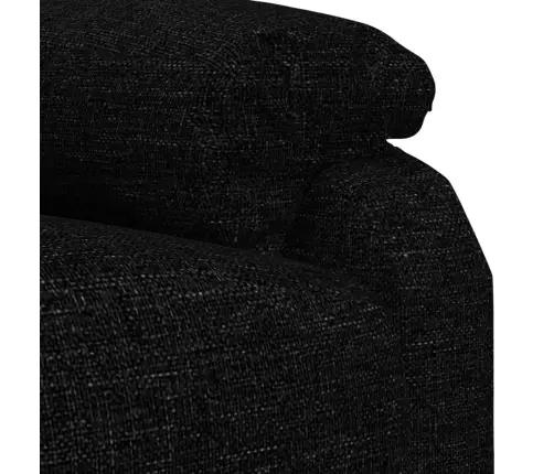 Püsti Tõusmist Toetav Tugitool, Must, Kangas