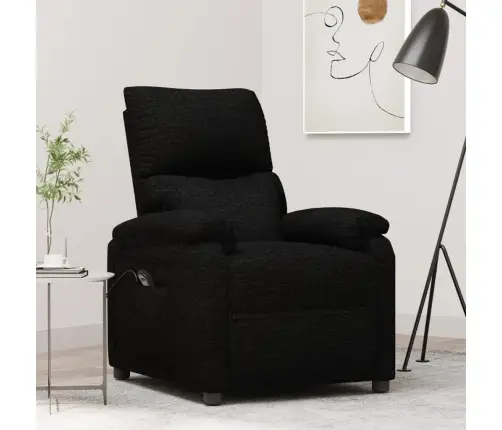 Püsti Tõusmist Toetav Tugitool, Must, Kangas