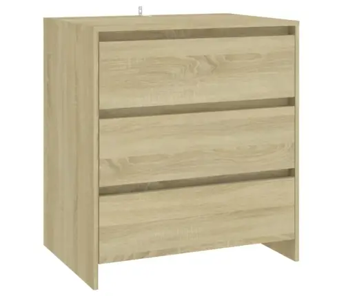 Kumodes, 2 Gab., Ozolkoka Krāsa, Inženierijas Koks Vidaxl