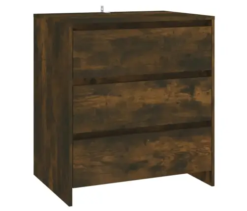 Kumodes, 3 Gab., Ozolkoka Krāsa, Inženierijas Koks Vidaxl