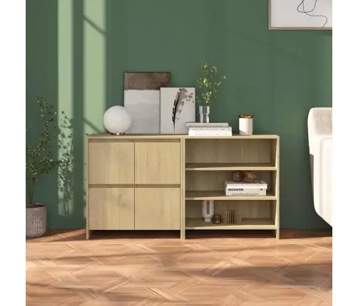 2-Osaline Puhvetkapp, Sonoma Tamm, Tehispuit