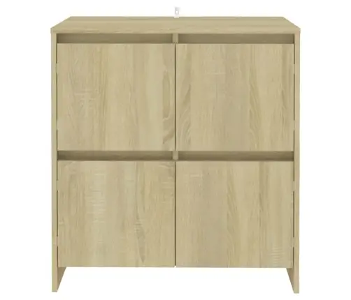 Kumodes, 2 Gab., Ozolkoka Krāsa, 70X41X75 Cm, Inženierijas Koks Vidaxl