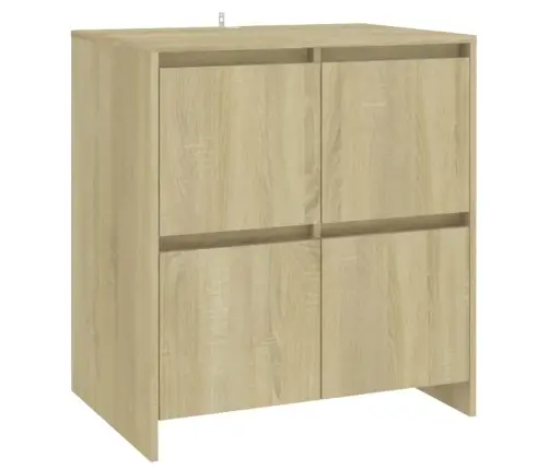 Kumodes, 2 Gab., Ozolkoka Krāsa, 70X41X75 Cm, Inženierijas Koks Vidaxl