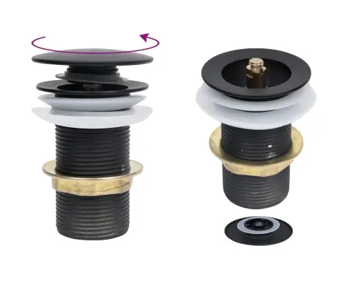 Vannitoavalamu Kraani Ja Äravoolupesaga, Läbipaistev