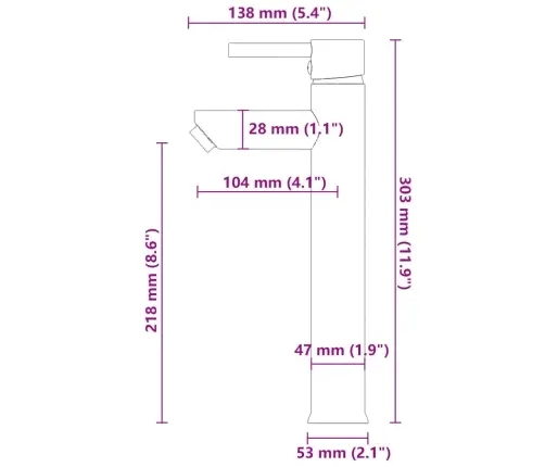 Vannasistabas Izlietne Ar Krānu Un Noteku, Matēts Stikls Vidaxl