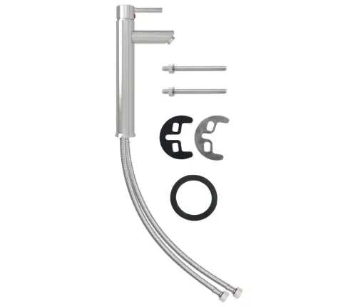 Vannitoavalamu Kraani Ja Äravoolupesaga, Must Karastatud Klaas