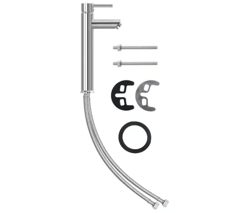 Vannasistabas Izlietne Ar Krānu Un Noteku, Brūns Rūdīts Stikls Vidaxl